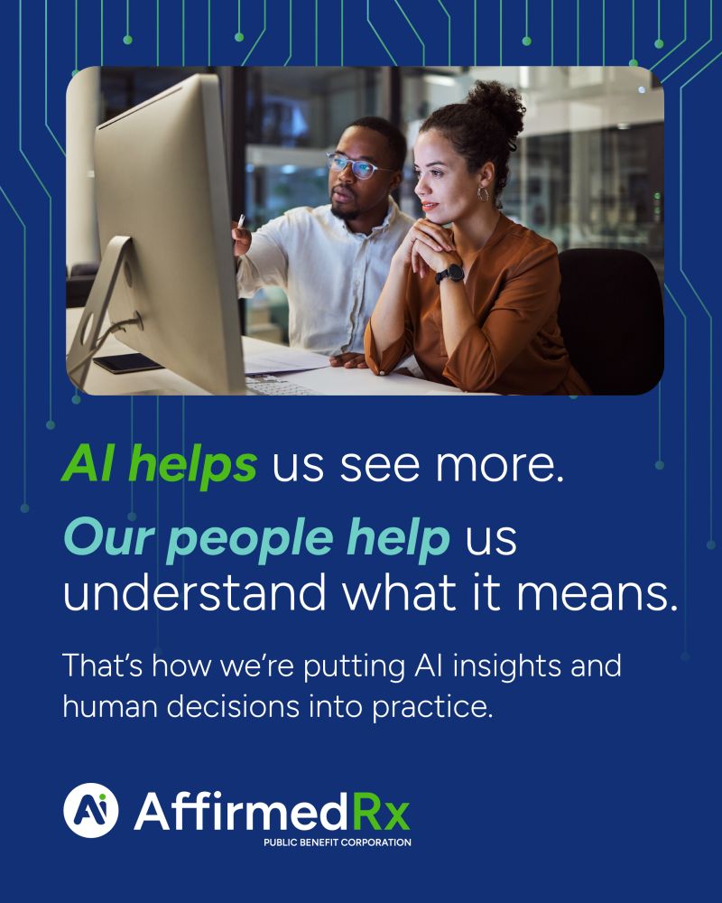 AI helps us see more. Our people help us understand what it means.
That's how we're putting AI insights and human decisions into practice.